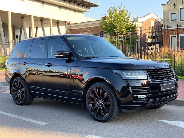 Аренда джип Range Rover Autobiography 5.0 Supercharger черный без водителя с водителем Киев