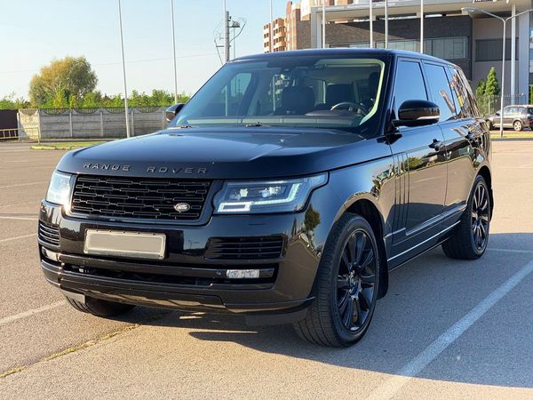 Аренда джип Range Rover Autobiography 5.0 Supercharger черный без водителя с водителем Киев