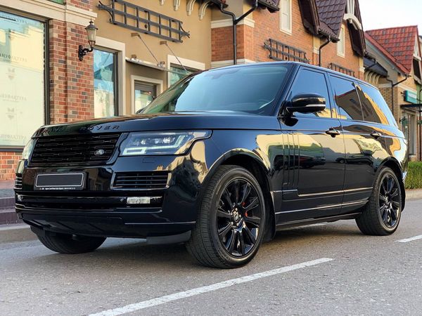 Аренда джип Range Rover Autobiography 5.0 Supercharger черный без водителя с водителем Киев