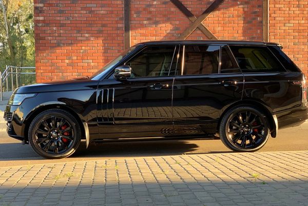 Аренда джип Range Rover Autobiography 5.0 Supercharger черный без водителя с водителем Киев