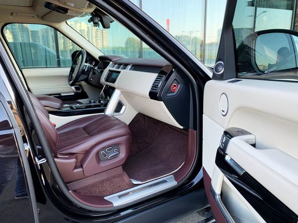 Аренда джип Range Rover Autobiography 5.0 Supercharger черный без водителя с водителем Киев