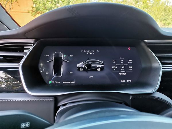 Tesla Model X серая электрический внедорожник арендовать на свадьбу съемки на прокат