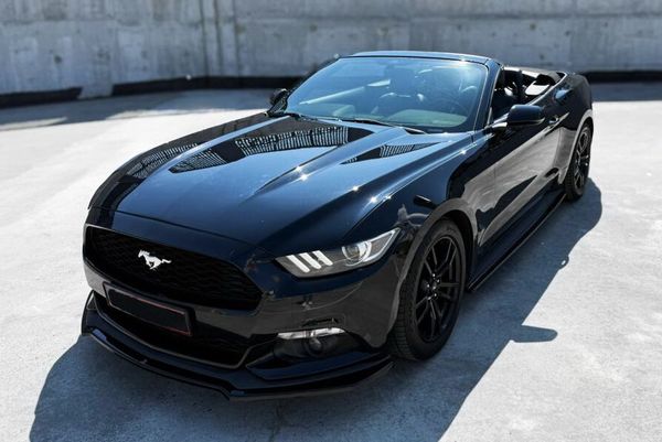 Аренда Ford Mustang Gt кабриолет черный для фото видео съемки цена в Киеве