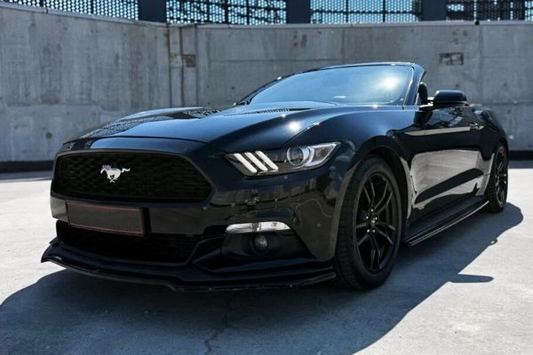 Аренда Ford Mustang Gt кабриолет черный для фото видео съемки цена в Киеве