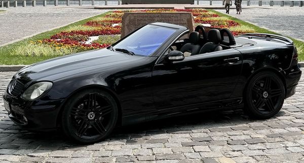 Оренда Mercedes-Benz SLK320 R170 кабріолет на весілля фотосесію ціна в Києві