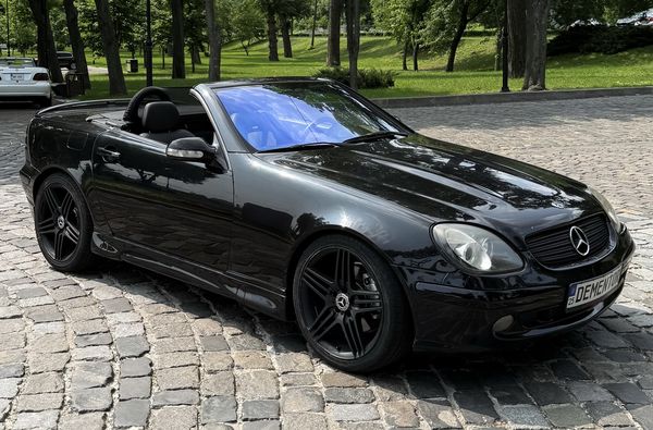 Оренда Mercedes-Benz SLK320 R170 кабріолет на весілля фотосесію ціна в Києві