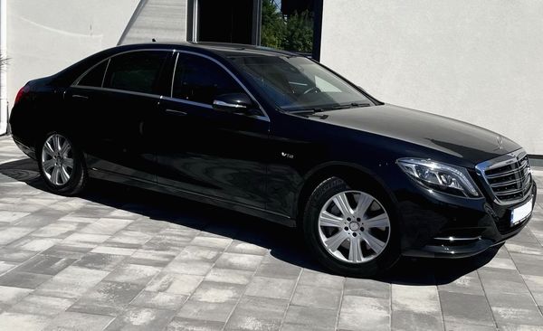 Mercedes Benz W222 S600 VR9 GUARD на прокат без водія в Києві