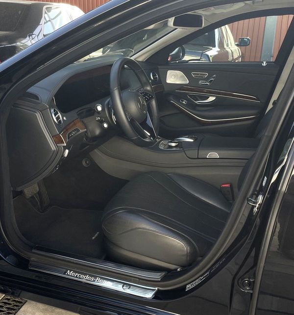 Mercedes Benz W222 S600 VR9 GUARD на прокат без водія в Києві
