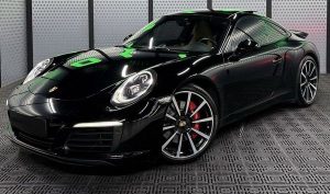 Прокат Porsche 911 S чорний без водія для фотосесії Київ