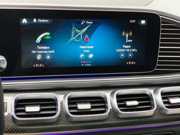 Позашляховик Mercedes-Benz Gls 63 AMG на прокат без водія Київ