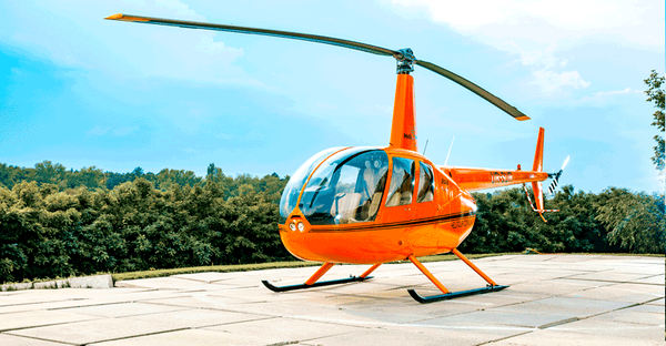 Гелікоптер Robinson R44 для фотосесії — оренда в Києві