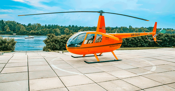 Гелікоптер Robinson R44 для фотосесії — оренда в Києві