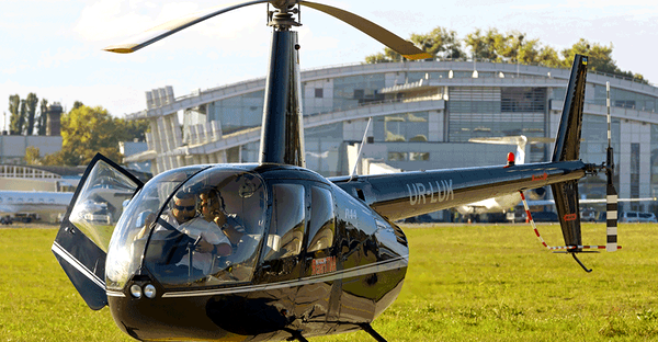 Гелікоптер Robinson R66 для фотосесії - оренда в Києві