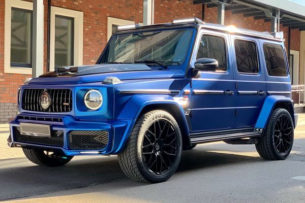 Mercedes-Benz G800 Brabus cиній — прокат «Кубік» без водія в Києві | ціна