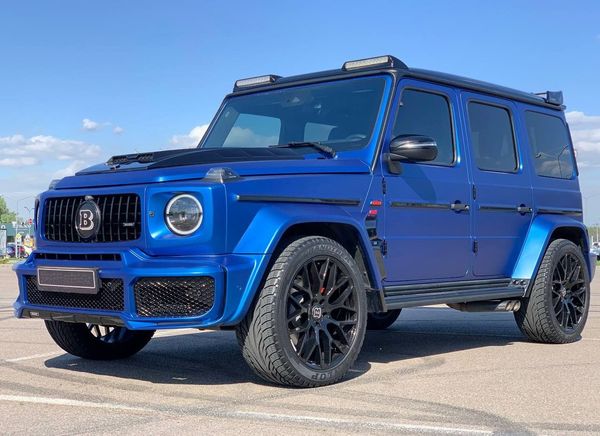 Mercedes-Benz G800 Brabus cиній — прокат «Кубік» без водія в Києві | ціна