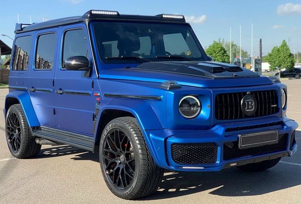 Mercedes-Benz G800 Brabus cиній — прокат «Кубік» без водія в Києві | ціна