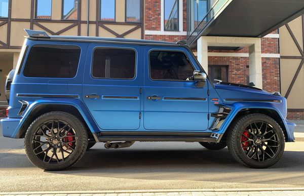 Mercedes-Benz G800 Brabus cиній — прокат «Кубік» без водія в Києві | ціна
