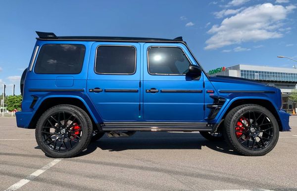 Mercedes-Benz G800 Brabus cиній — прокат «Кубік» без водія в Києві | ціна