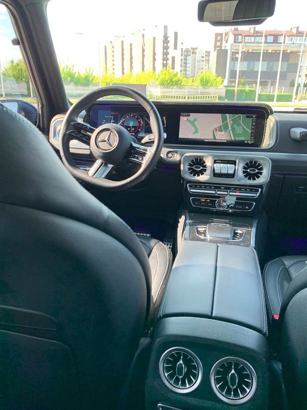 Mercedes-Benz G800 Brabus cиній — прокат «Кубік» без водія в Києві | ціна